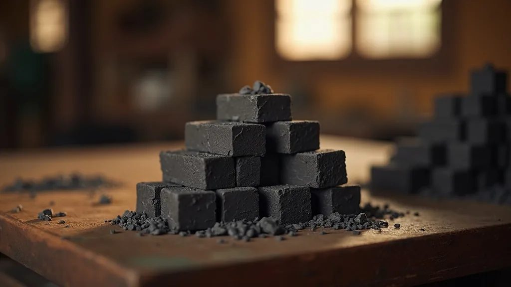 Indonesian Coconut Charcoal Briquettes Factory Direct